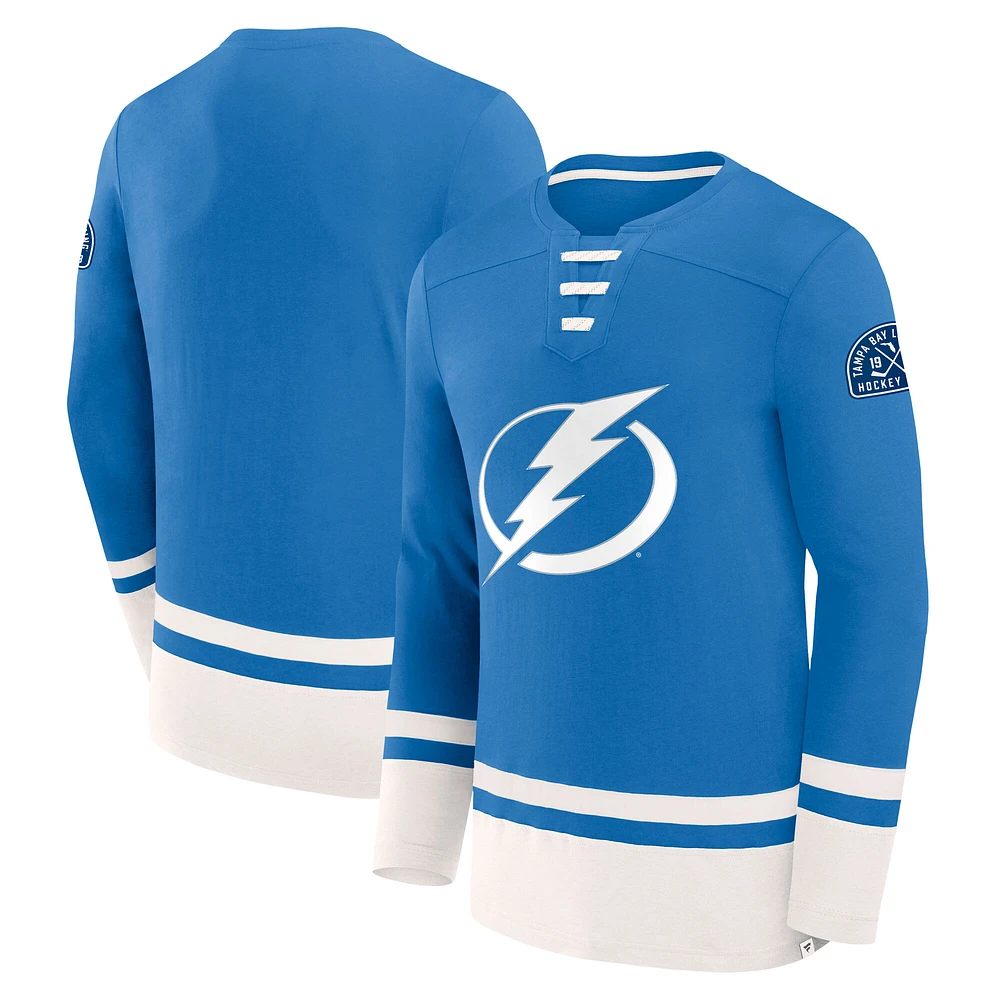 V110793 Lgthng 0BZO NHL Fanatics T-shirt à manches longues en coton pour homme FA24 High Point TEEMENL-S 00PU-0BZO-2GK-UQC #35