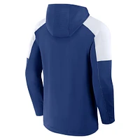 Men's Fanatics Blue Tampa Bay Lightning Meta Game Transitional Pullover Hoodie