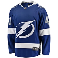 Men's Fanatics Mitchell Chaffee Blue Tampa Bay Lightning Home Premier Breakaway Player Jersey