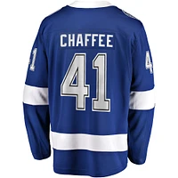 Men's Fanatics Mitchell Chaffee Blue Tampa Bay Lightning Home Premier Breakaway Player Jersey