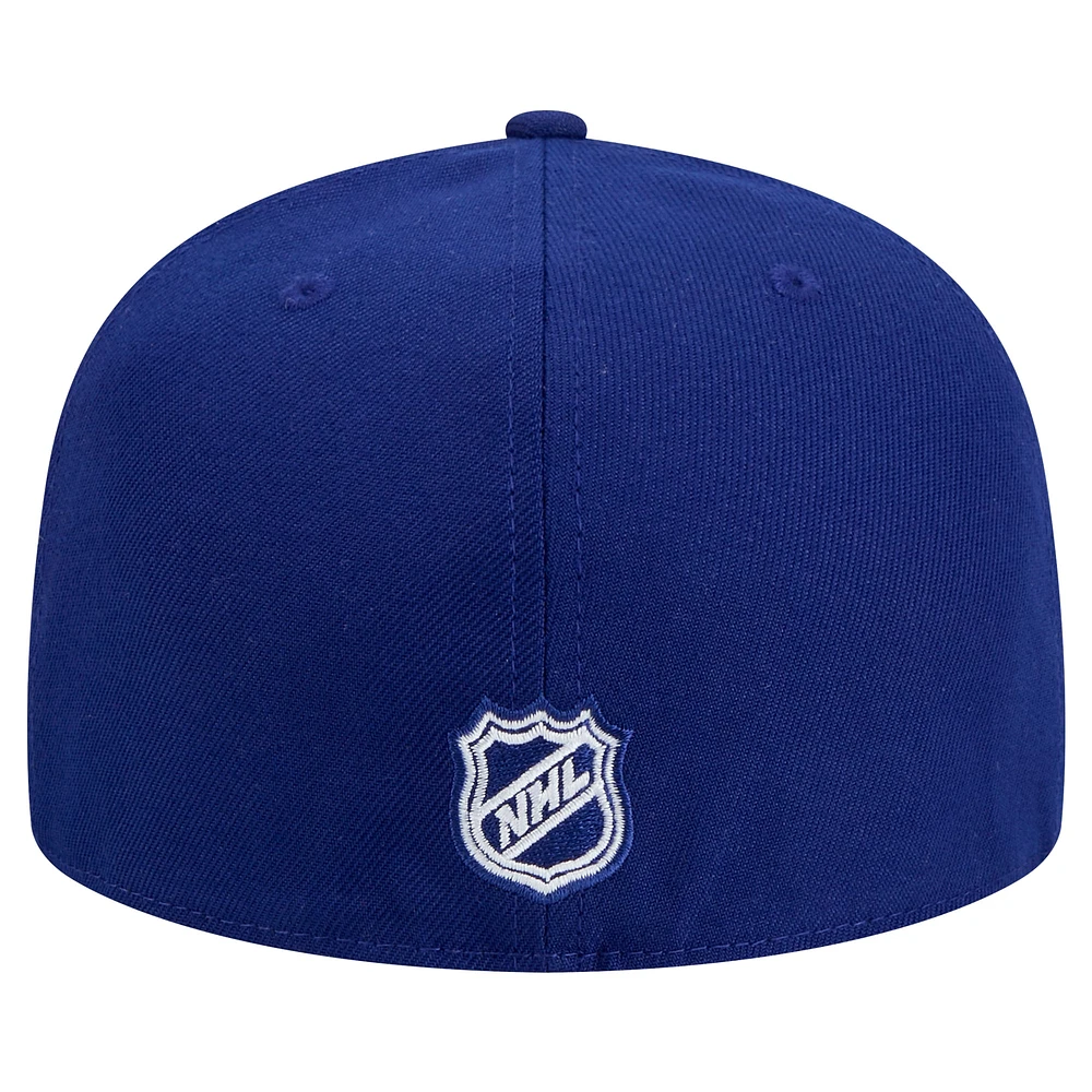 Men's New Era Blue Tampa Bay Lightning Core 59FIFTY Fitted Hat