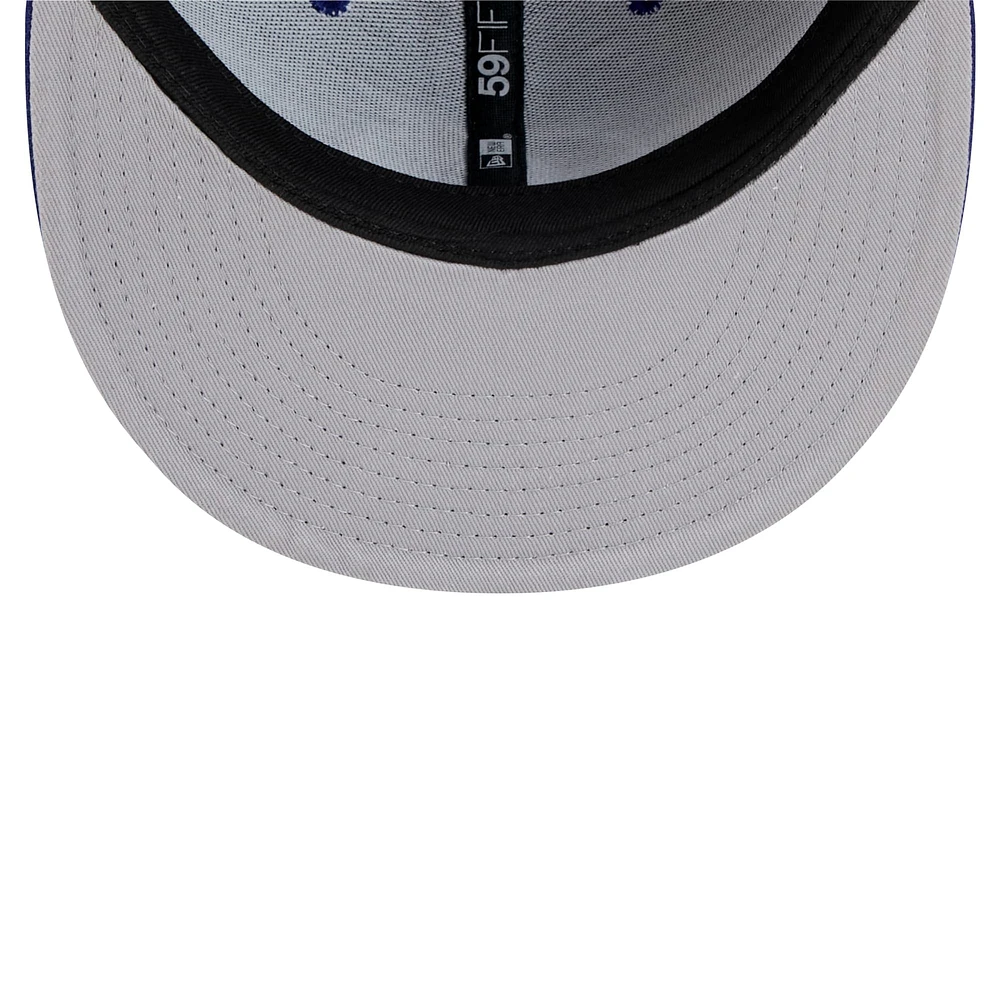 Men's New Era Blue Tampa Bay Lightning Core 59FIFTY Fitted Hat