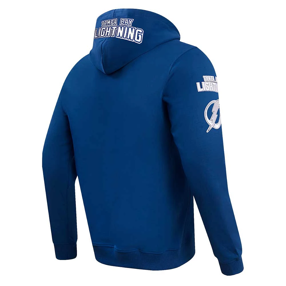 Men's Pro Standard Blue Tampa Bay Lightning Classic Pullover Hoodie