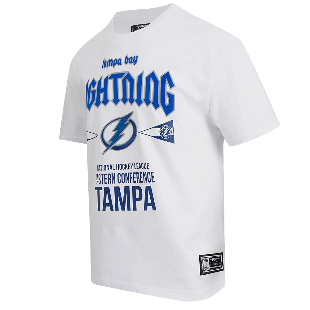 T-shirt Pro Standard blanc Tampa Bay Lightning City Tour pour hommes
