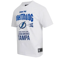 T-shirt Pro Standard blanc Tampa Bay Lightning City Tour pour hommes