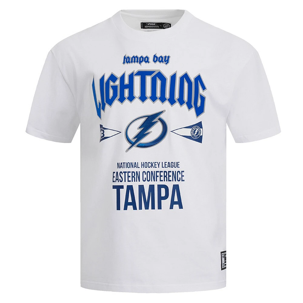 T-shirt Pro Standard blanc Tampa Bay Lightning City Tour pour hommes