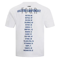 T-shirt Pro Standard blanc Tampa Bay Lightning City Tour pour hommes