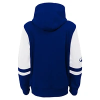 Preschool  Blue Tampa Bay Lightning Face Off Full Zip Hoodie