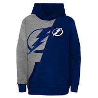 Preschool Gray/Blue Tampa Bay Lightning Unrivaled Pullover Hoodie