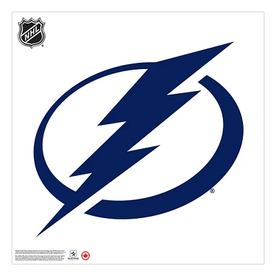 Tampa Bay Lightning - 36'' x 36'' Équipe Repositionnable Vinyl Sticker Mural