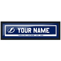 Tampa Bay Lightning - 6'' x 22'' Team Personalization Picture Frame