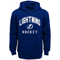 Toddler Blue/Heather Gray Tampa Bay Lightning Play by Pullover Hoodie & Pants Set