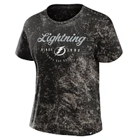 Women's Fanatics  Black Tampa Bay Lightning Breakaway T-Shirt
