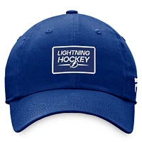Women's Fanatics  Blue Tampa Bay Lightning Authentic Pro Rink Adjustable Hat
