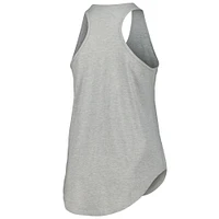 Women's Fanatics Heather Gray Tampa Bay Lightning Plus Racerback Tank Top