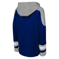 Youth Blue Tampa Bay Lightning Ageless Must Have Home V-Neck Pullover Hoodie