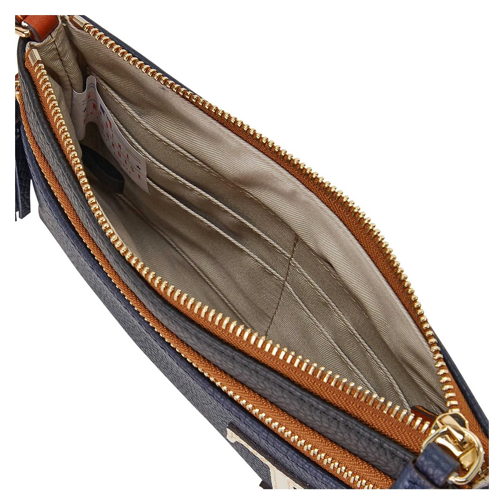 Dooney & Bourke Tampa Bay Rays Infield Double-Zip Wristlet