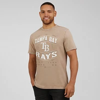 T-shirt pour homme Darius Rucker Collection by Fanatics, couleur beige, délavé, des Rays de Tampa Bay