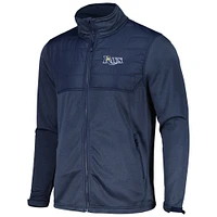 Men's Dunbrooke  Heather Navy Tampa Bay Rays Explorer Full-Zip Jacket
