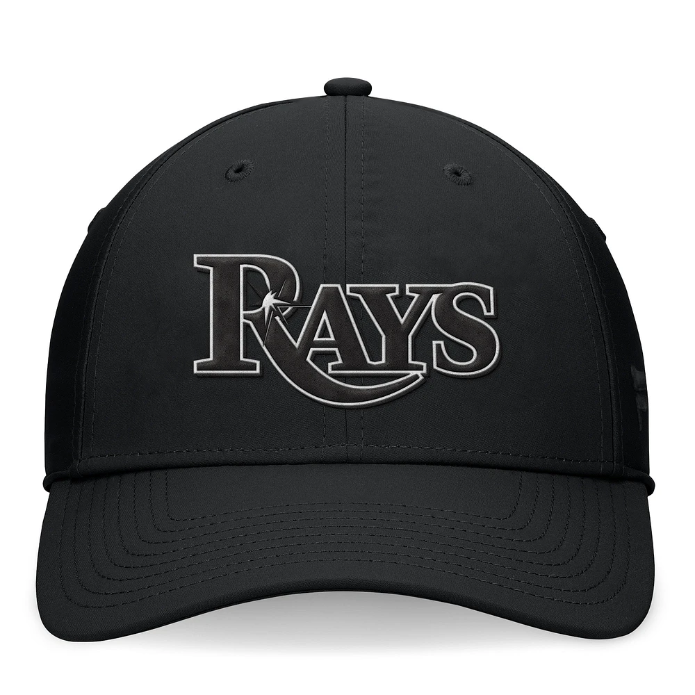 Men's Fanatics Black Tampa Bay Rays Night Game Flex Hat