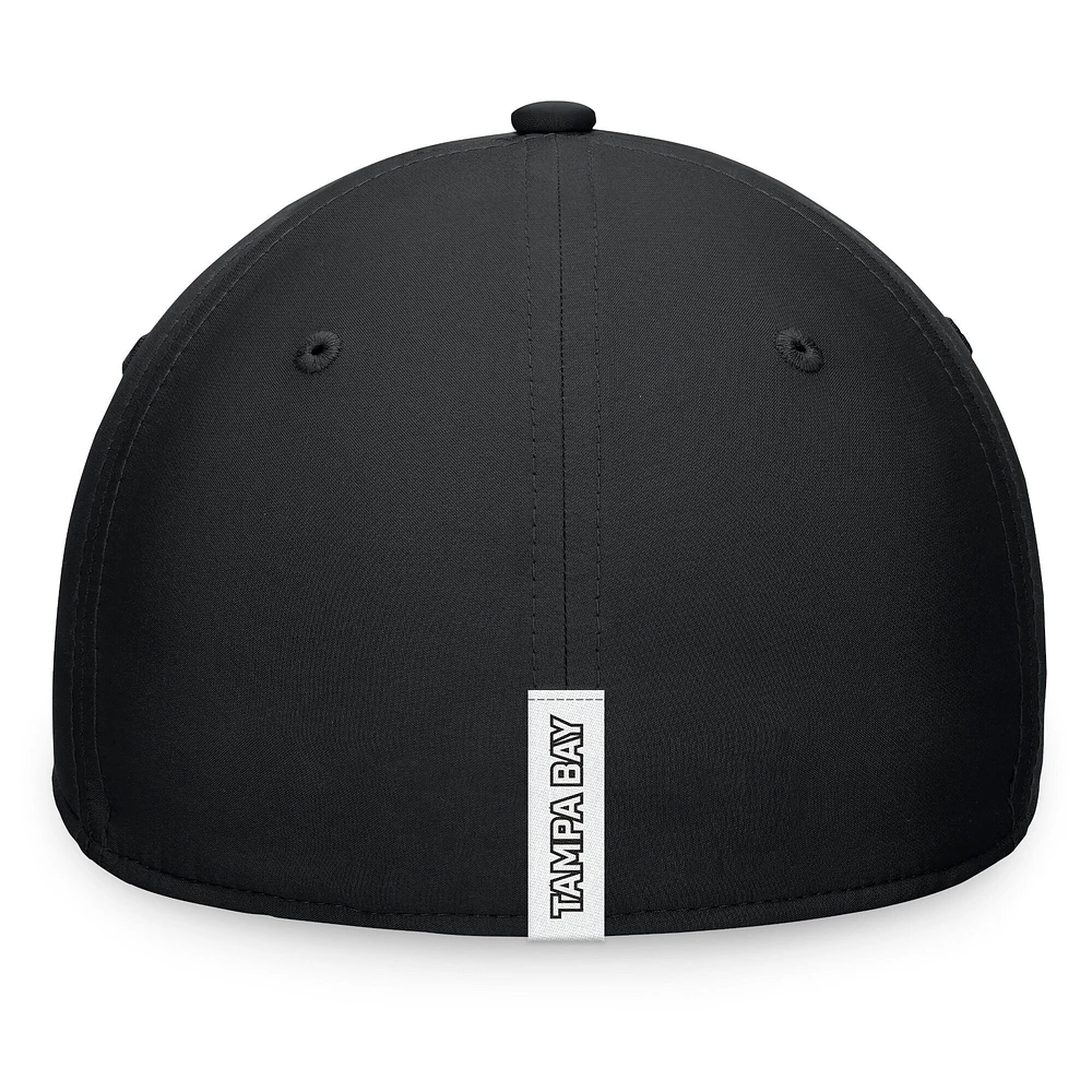Men's Fanatics Black Tampa Bay Rays Night Game Flex Hat