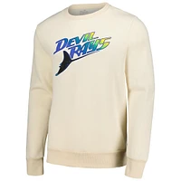 Chandail en molleton Majestic Threads Oatmeal Tampa Bay Rays pour hommes