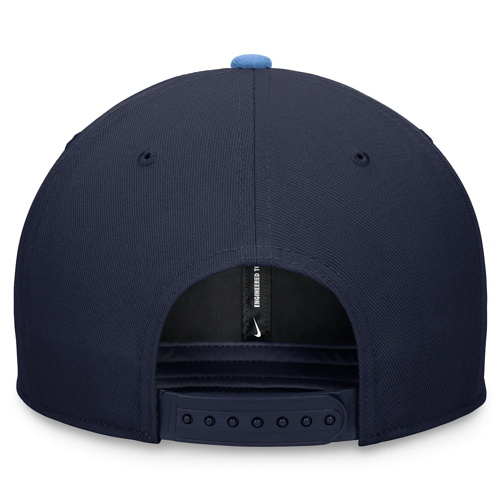 Men's Nike Navy/Light Blue Tampa Bay Rays Two-Tone Snapback Hat
