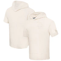 T-shirt à capuche neutre Pro Standard pour hommes, crème, Tampa Bay Rays