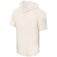 T-shirt à capuche neutre Pro Standard pour hommes, crème, Tampa Bay Rays