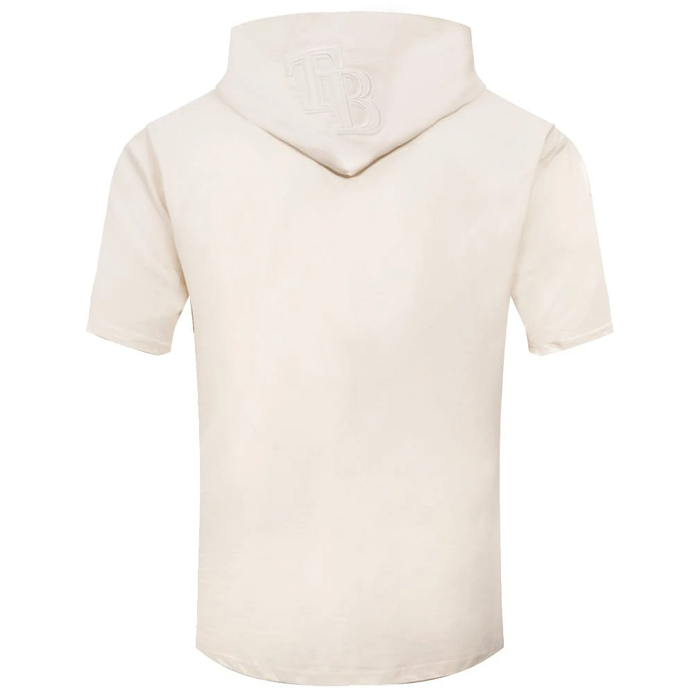 T-shirt à capuche neutre Pro Standard pour hommes, crème, Tampa Bay Rays