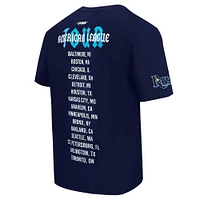 Men's Pro Standard Navy Tampa Bay Rays Oversized City Tour T-Shirt