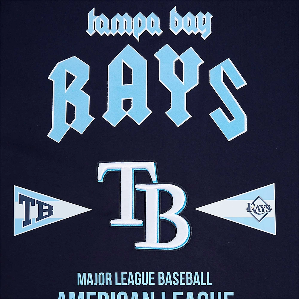 Men's Pro Standard Navy Tampa Bay Rays Oversized City Tour T-Shirt