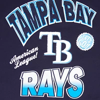 Men's Pro Standard Navy Tampa Bay Rays Turn It Up Dropped Shoulder T-Shirt