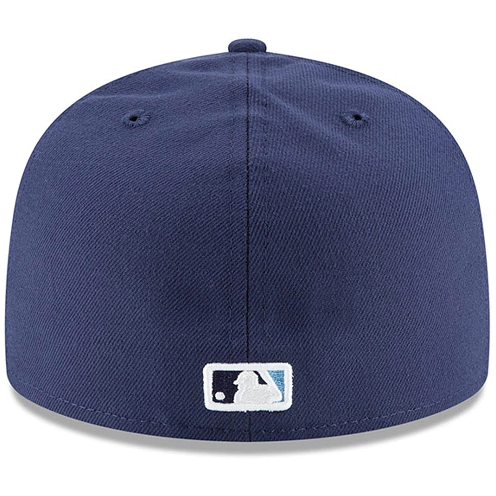 Tampa Bay Rays New Era Alternate Authentic Collection On-Field 59FIFTY - Fitted Hat Navy