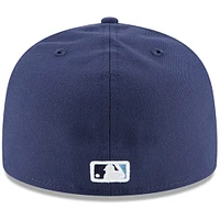 Tampa Bay Rays New Era Alternate Authentic Collection On-Field 59FIFTY - Fitted Hat Navy