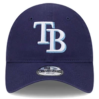 Toddler New Era Navy Tampa Bay Rays Team 9TWENTY Adjustable Hat