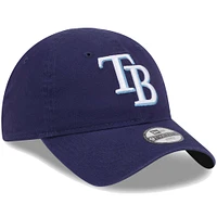 Toddler New Era Navy Tampa Bay Rays Team 9TWENTY Adjustable Hat