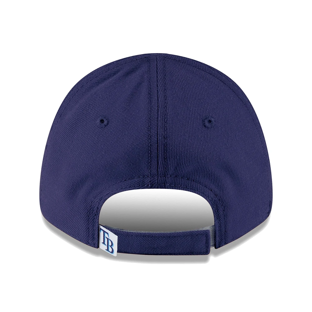 Toddler New Era Navy Tampa Bay Rays Team 9TWENTY Adjustable Hat