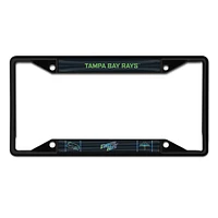 WinCraft Tampa Bay Rays 2024 City Connect Metal Laser Cut License Plate Frame