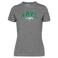 Women's Levelwear Tampa Bay Rays St. Patrick's Day Maddox Plaid T-Shirt