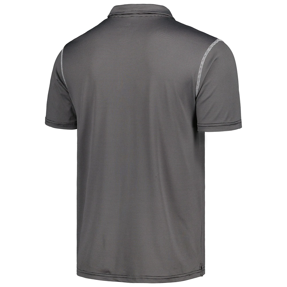 Men's Colosseum  Black TCU Horned Frogs Cameron Polo