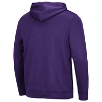 Men's Colosseum Purple TCU Horned Frogs Resistance Pullover Hoodie