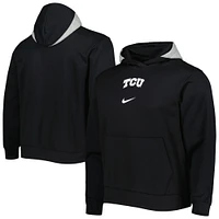 Men's Nike Black TCU Horned Frogs Spotlight Performance Pullover Hoodie