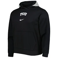 Men's Nike Black TCU Horned Frogs Spotlight Performance Pullover Hoodie