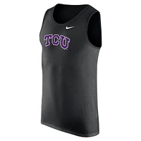 Men's Nike Black TCU Horned Frogs Tank Top