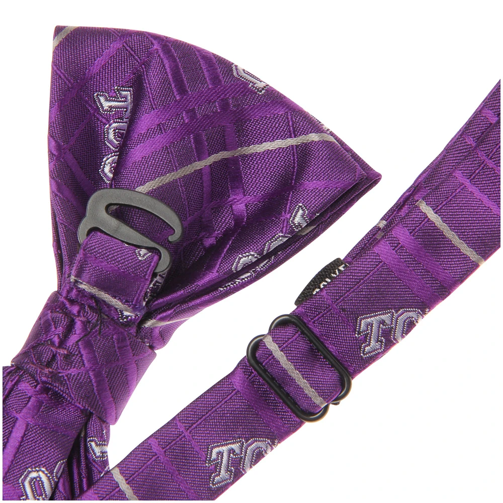 Nœud Papillon Oxford Homme Violet TCU Horned Frogs