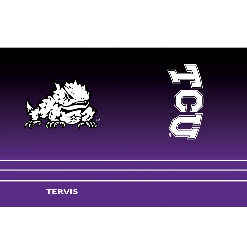 Tervis  TCU Horned Frogs 30oz. Ombre Stainless Steel Tumbler