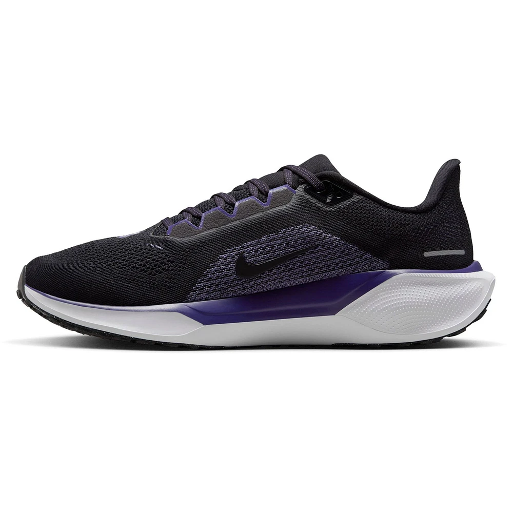 Chaussures de course unisexes Nike Zoom Pegasus 41 noires TCU Horned Frogs