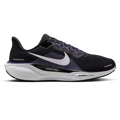 Chaussures de course unisexes Nike Zoom Pegasus 41 noires TCU Horned Frogs