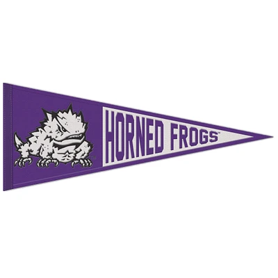 WinCraft TCU Horned Frogs 13" x 32" Wool Primary Logo Pennant